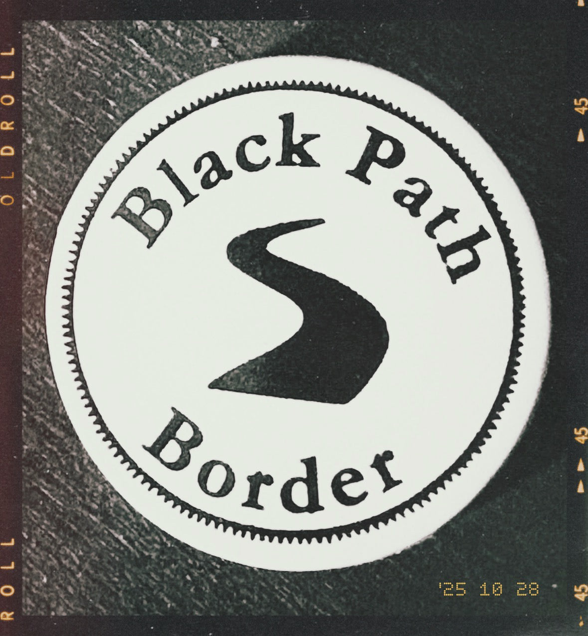 Black Path Border