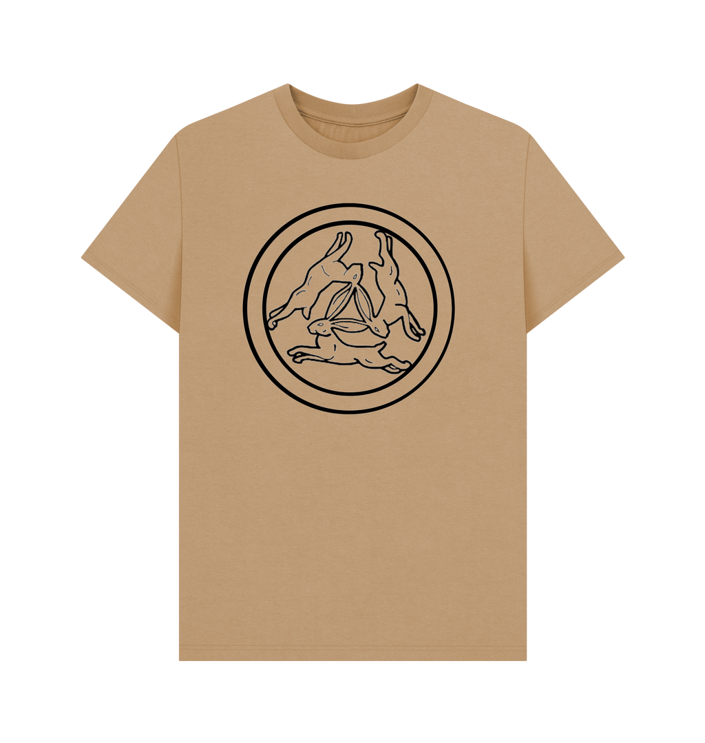 Sand Printed T-shirt Front