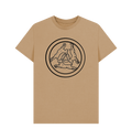 Sand Printed T-shirt Front
