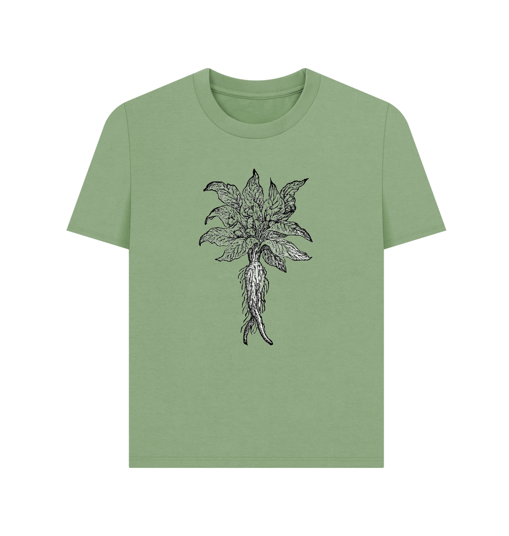Sage Printed T-shirt Front