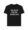 Black Printed T-shirt Front