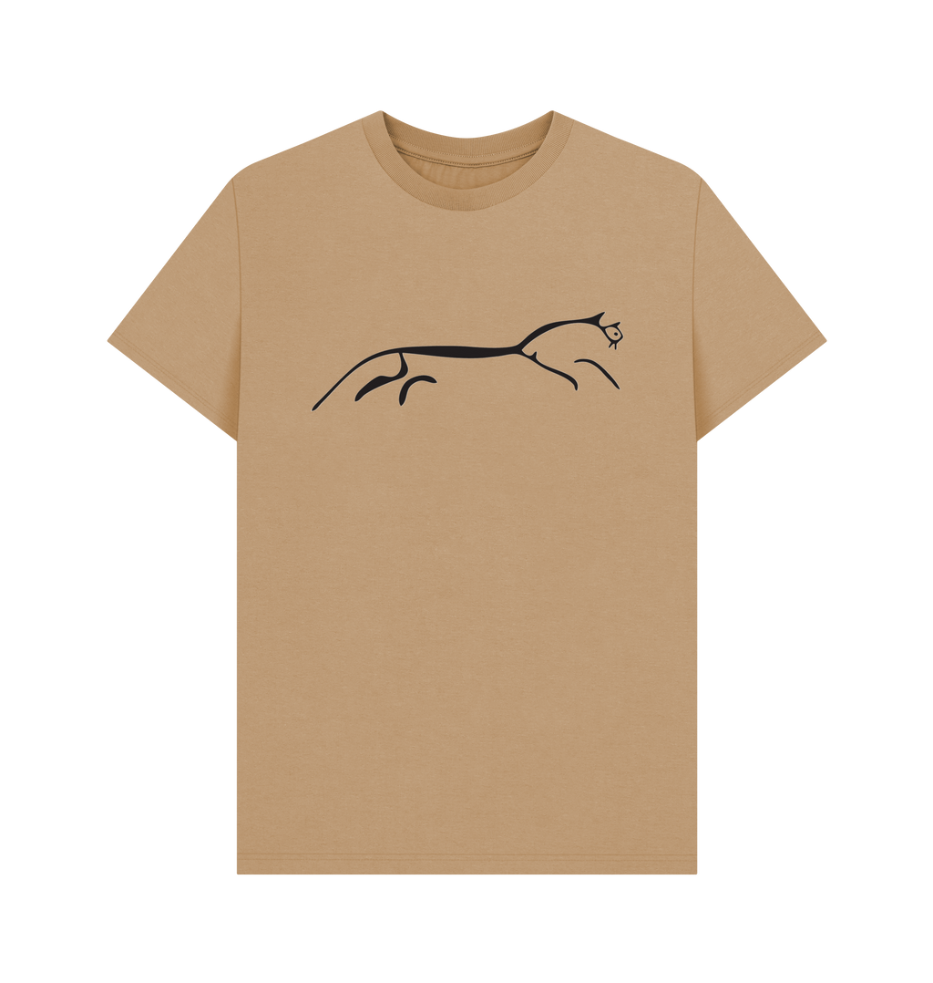 Sand Printed T-shirt Front
