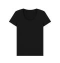 Black Printed T-shirt Front