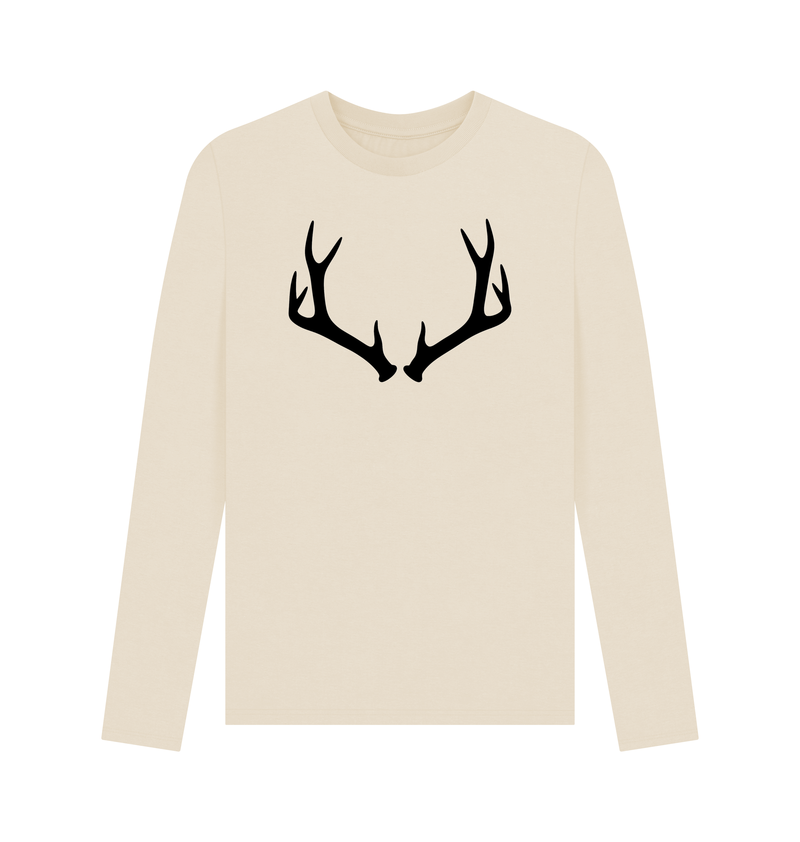 Oat Printed Long Sleeve T Shirt Front