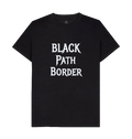 Black Recycled Printed T-Shirt Front