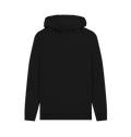 Black Printed Hoody Front